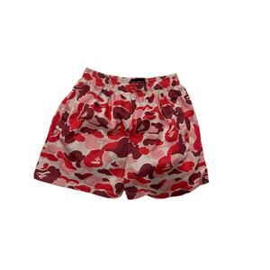 Brutier Red Pink Basketball Shorts Mens Medium